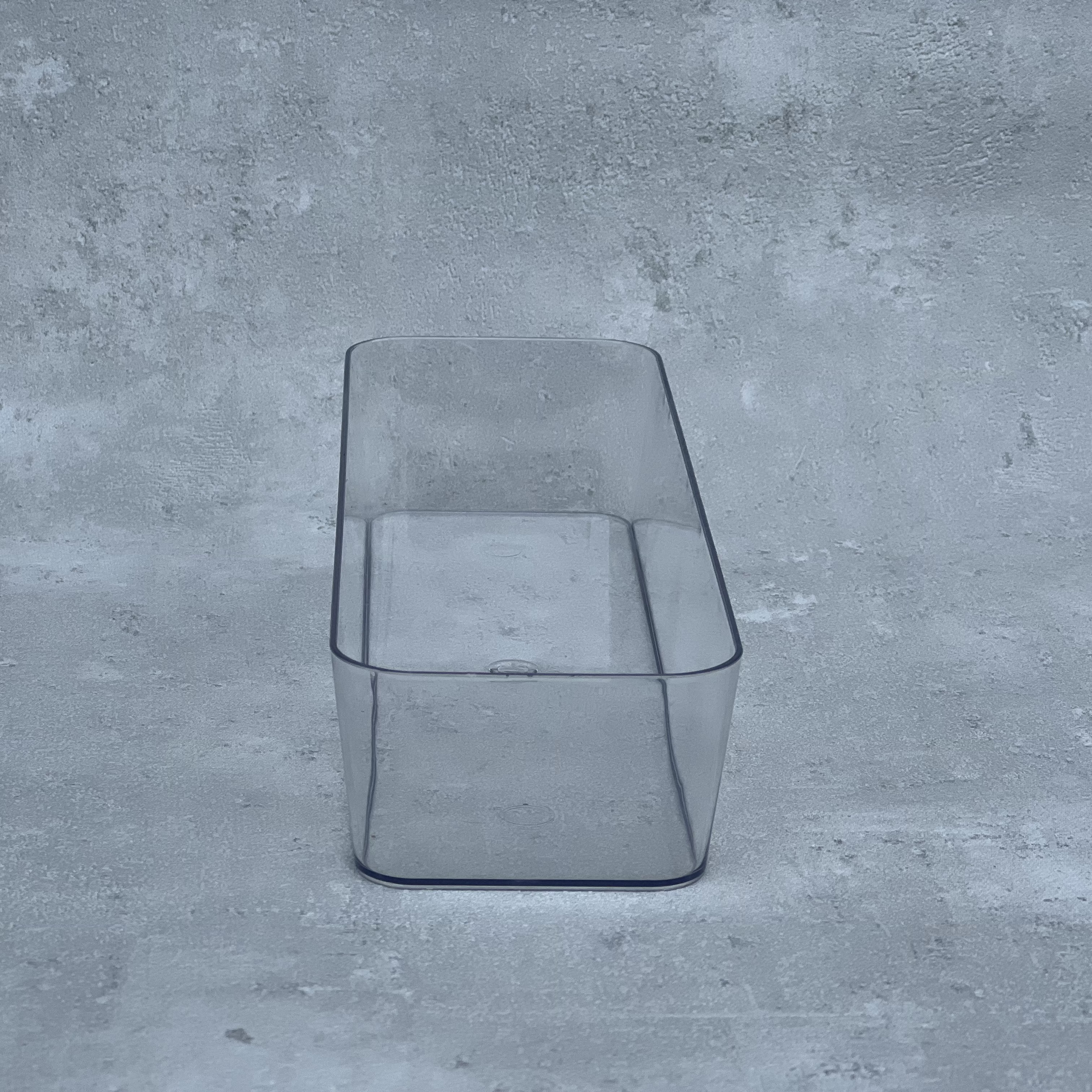 Úložný box úzký průhledný