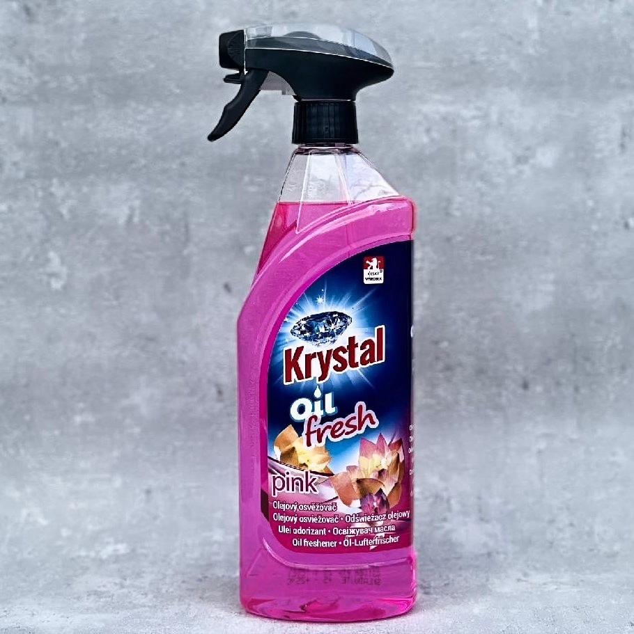 Krystal olejový osvěžovač růžový