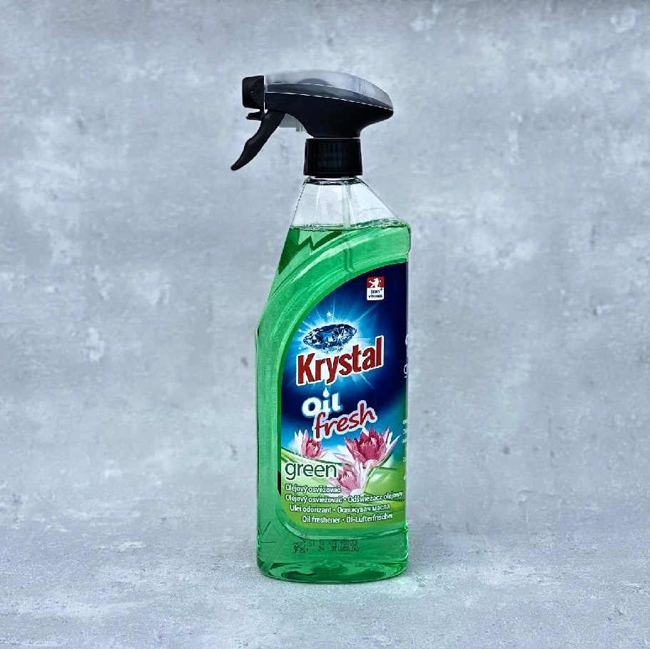 Krystal olejový osvěžovač zelený