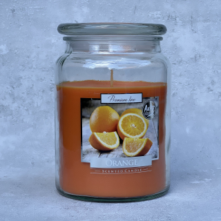 Bispol Vonná svíčka ve skle pomeranč