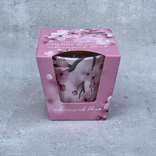 Svíčka vonná ve skle Sakura pink blush